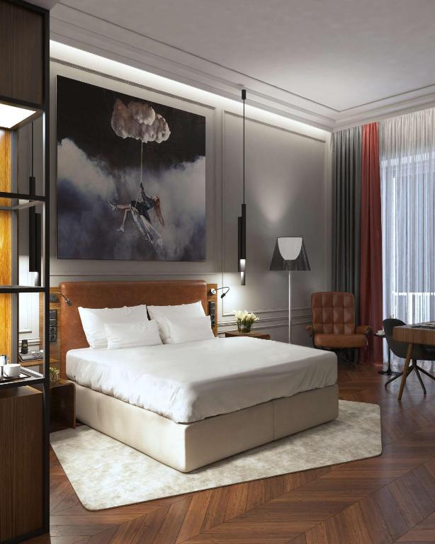 Postel nebo postele na pokoji v ubytování Radisson Collection Hotel, Basilica Budapest