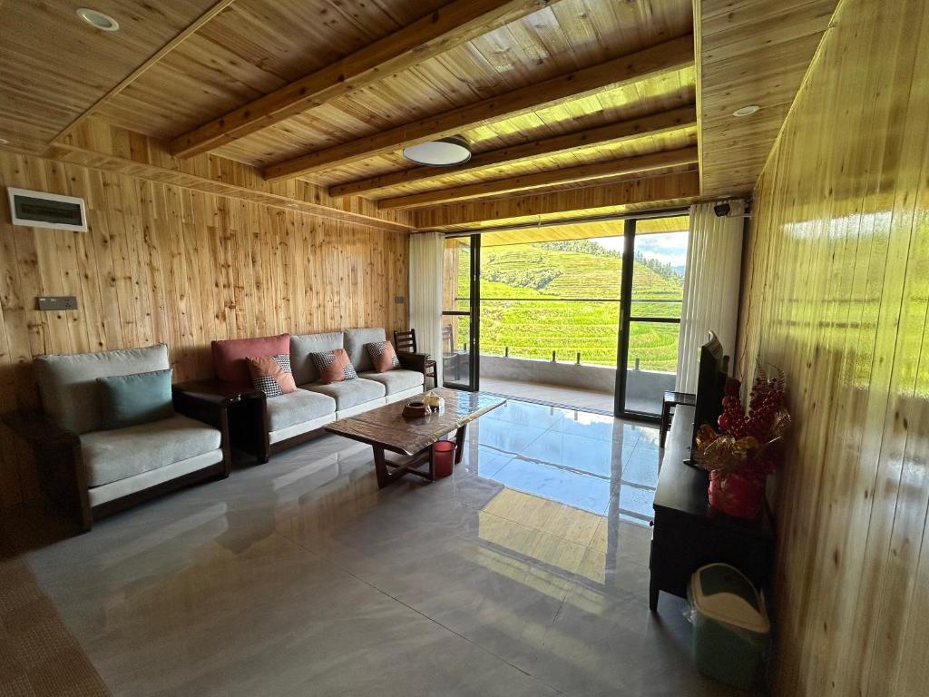 Posezení v ubytování Long An Hotel 龙胜龙安酒店