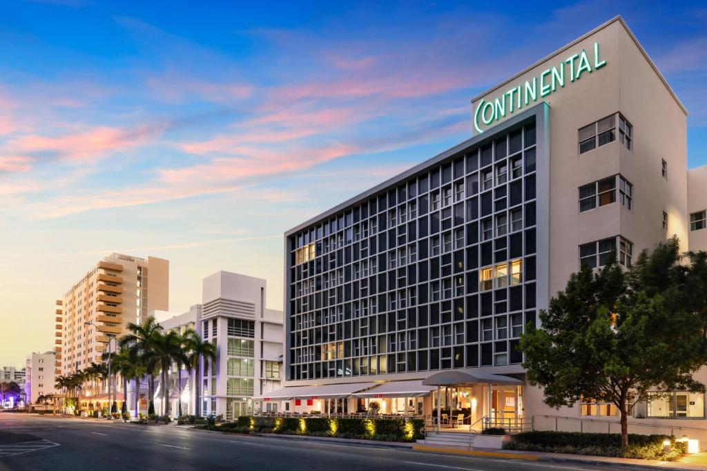 O edifício em que o hotel se localiza