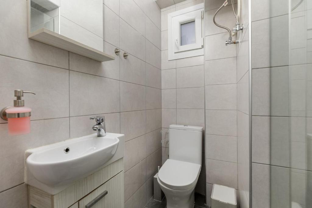 Kúpeľňa v ubytovaní Premium, modern apartment in city center