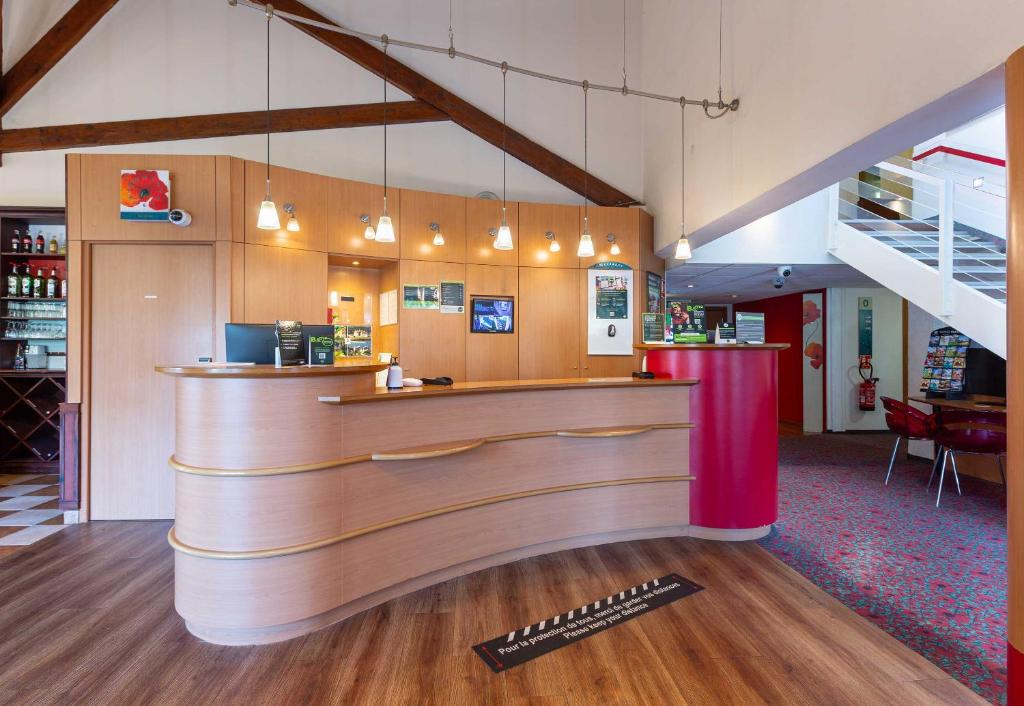 Vstupní hala nebo recepce v ubytování B&B HOTEL Blois Nord Vallée Maillard