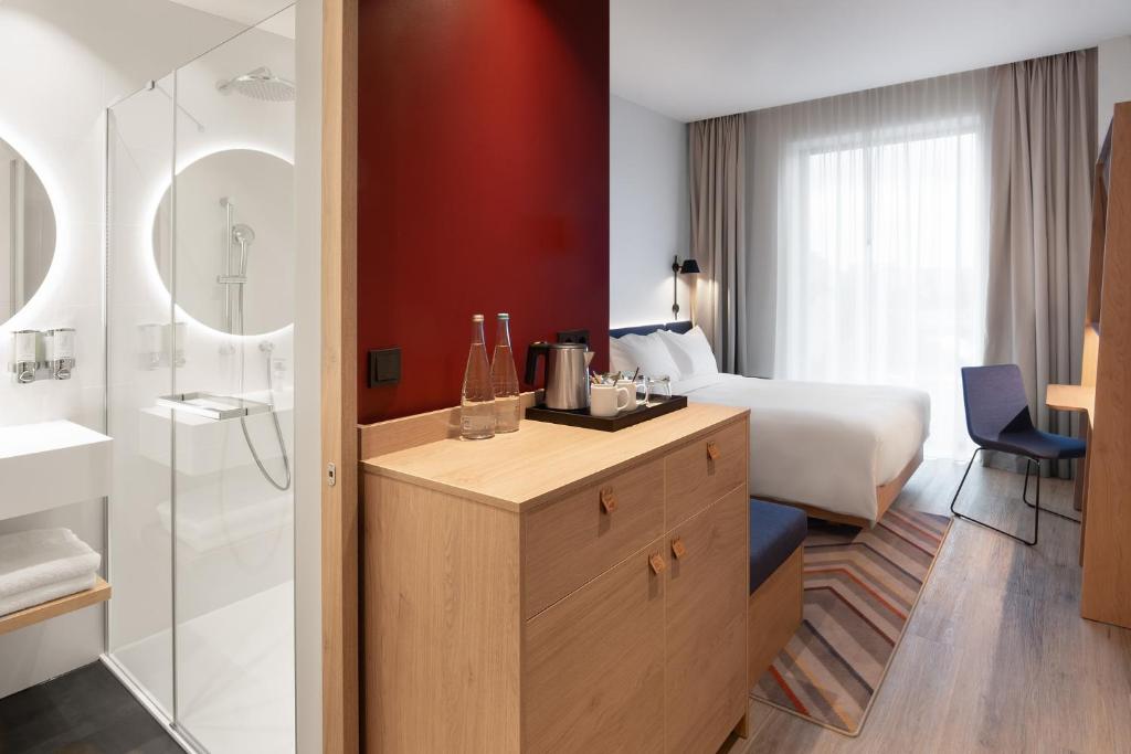 Koupelna v ubytování Hampton By Hilton Tallinn