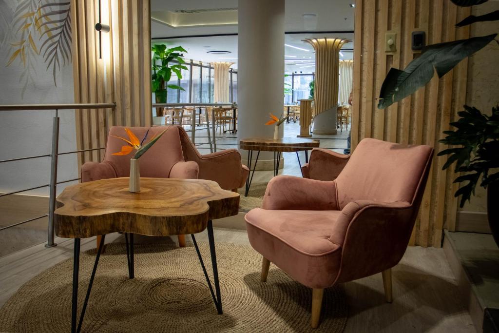 Posezení v ubytování Hotel Soratama