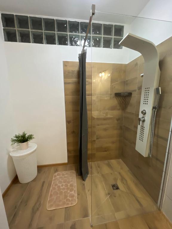 Koupelna v ubytování BALU CITY APARTMeNT