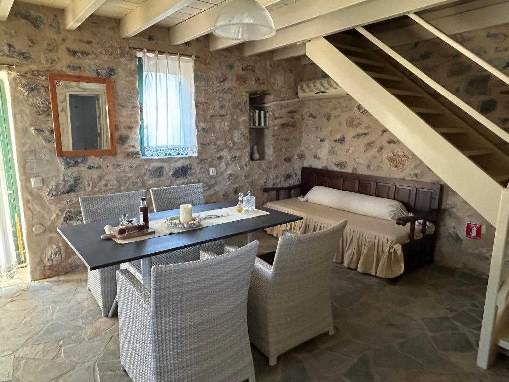 Posezení v ubytování GuesthouseKamara