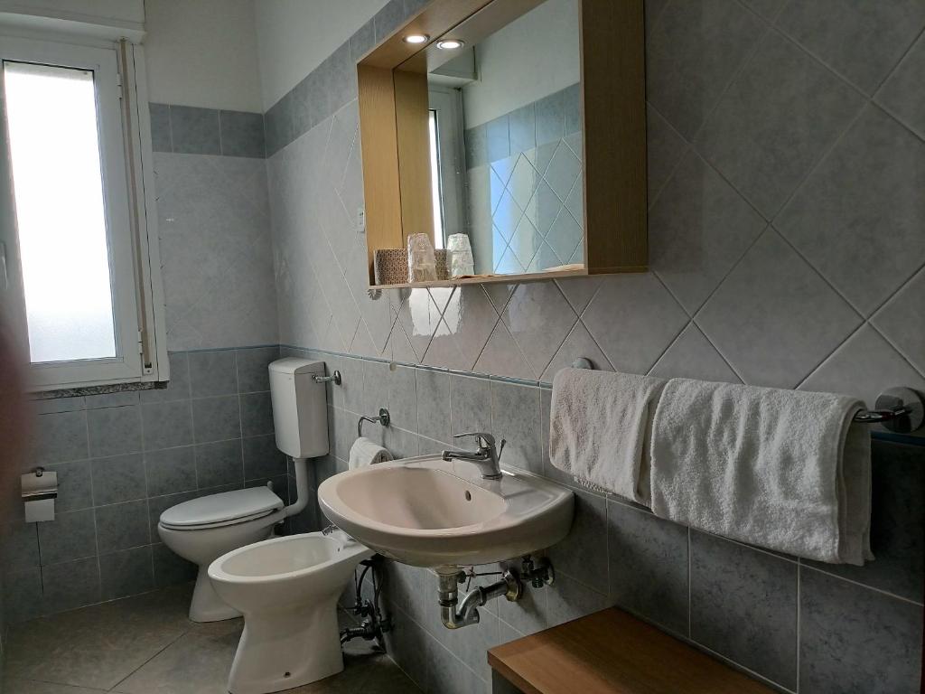 Koupelna v ubytování Hotel Ariston Imperial