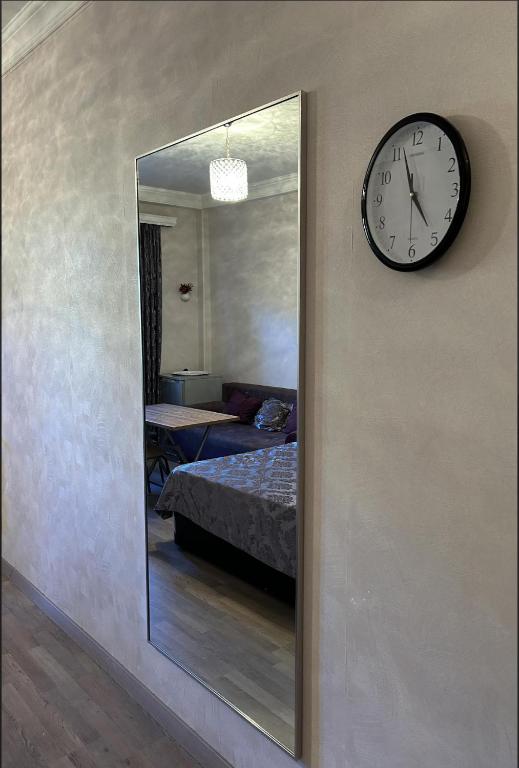 Postel nebo postele na pokoji v ubytování Hotel Meskheti Bakuriani