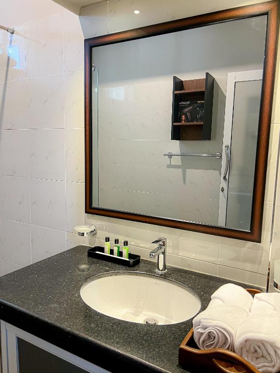 Koupelna v ubytování Ivory Resort Dikwella