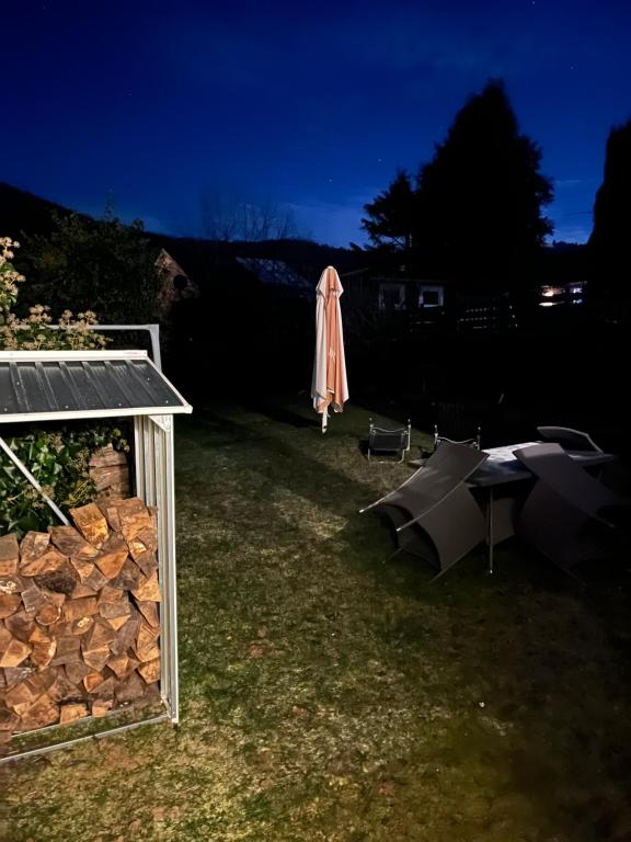 Zahrada ubytování Ferienwohnung in Dahn