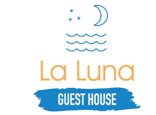 a sign that says la limina guest house at La Luna in Castellammare del Golfo