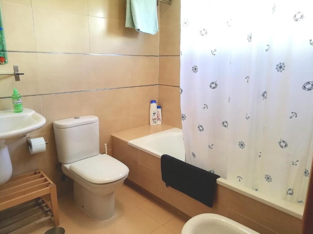 A bathroom at Casa Vista