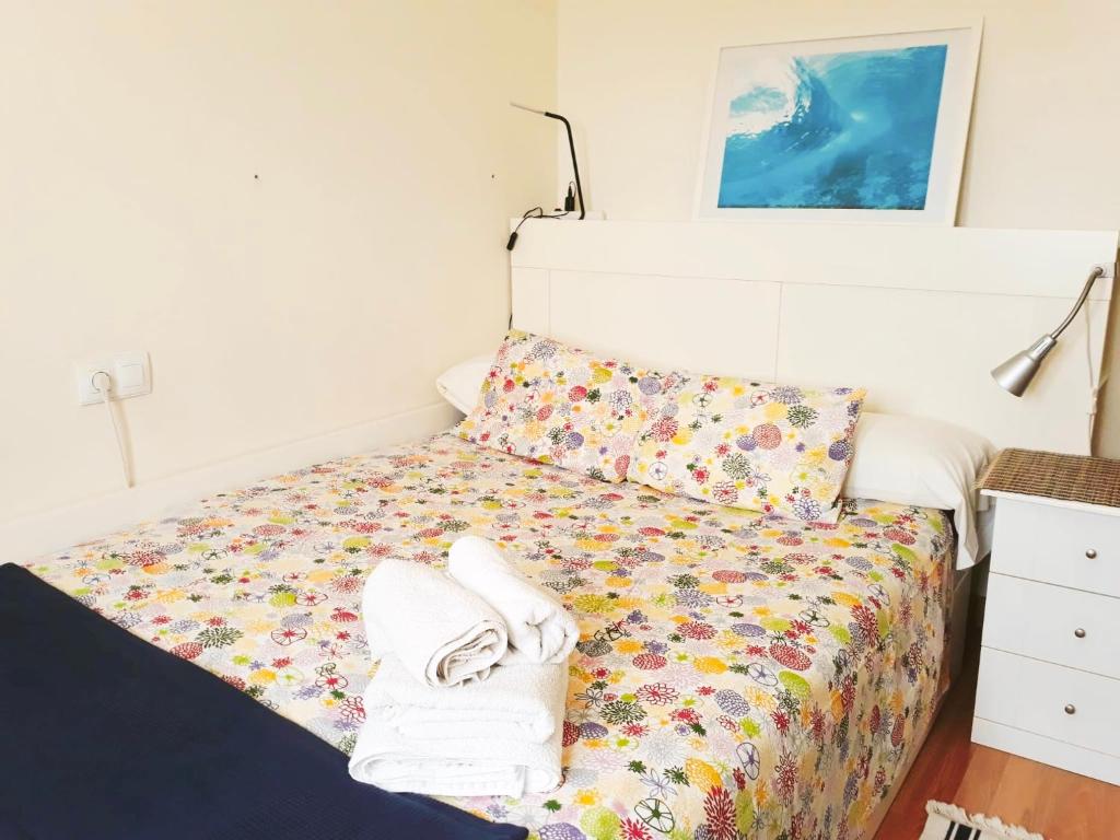 A bed or beds in a room at Casa Vista