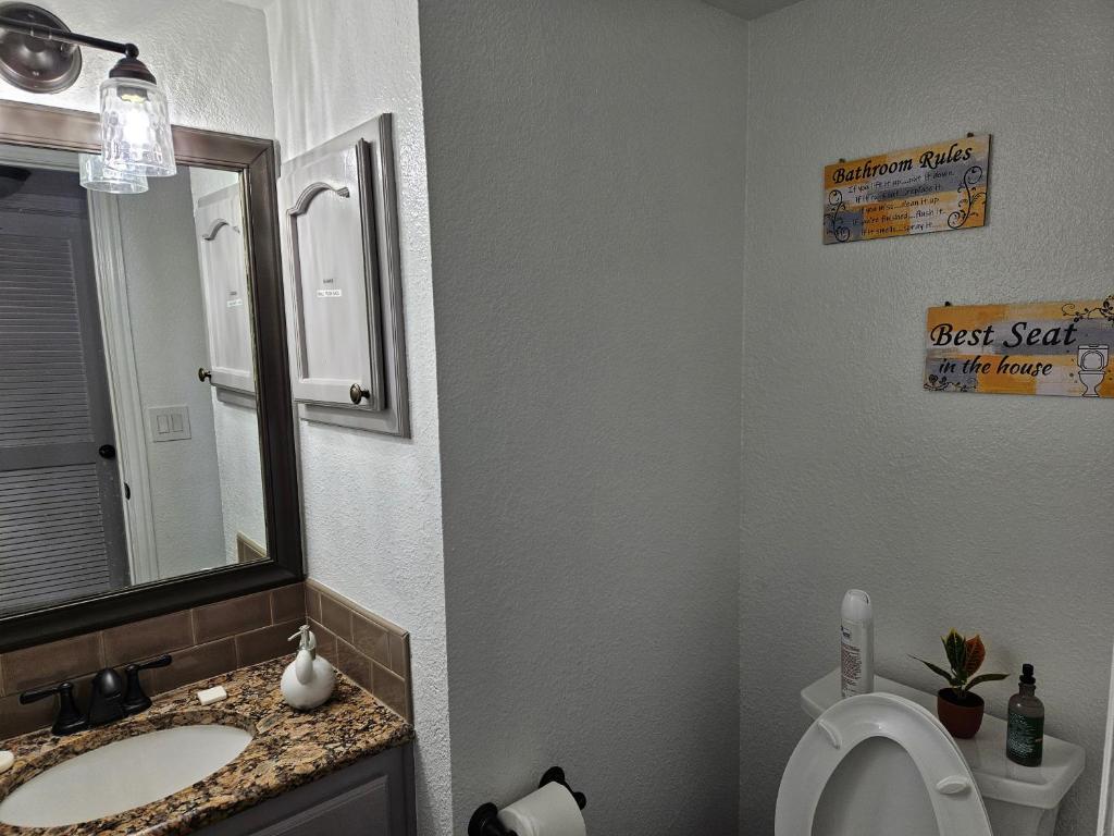 Koupelna v ubytování Franklin Luxe Oasis
