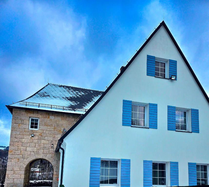 Bygningen som vandrehjemmet ligger i