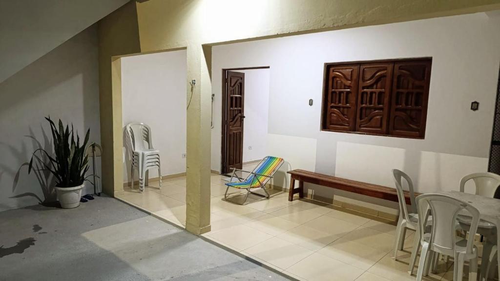 Area soggiorno di Nova casa de praia - Bairro principal