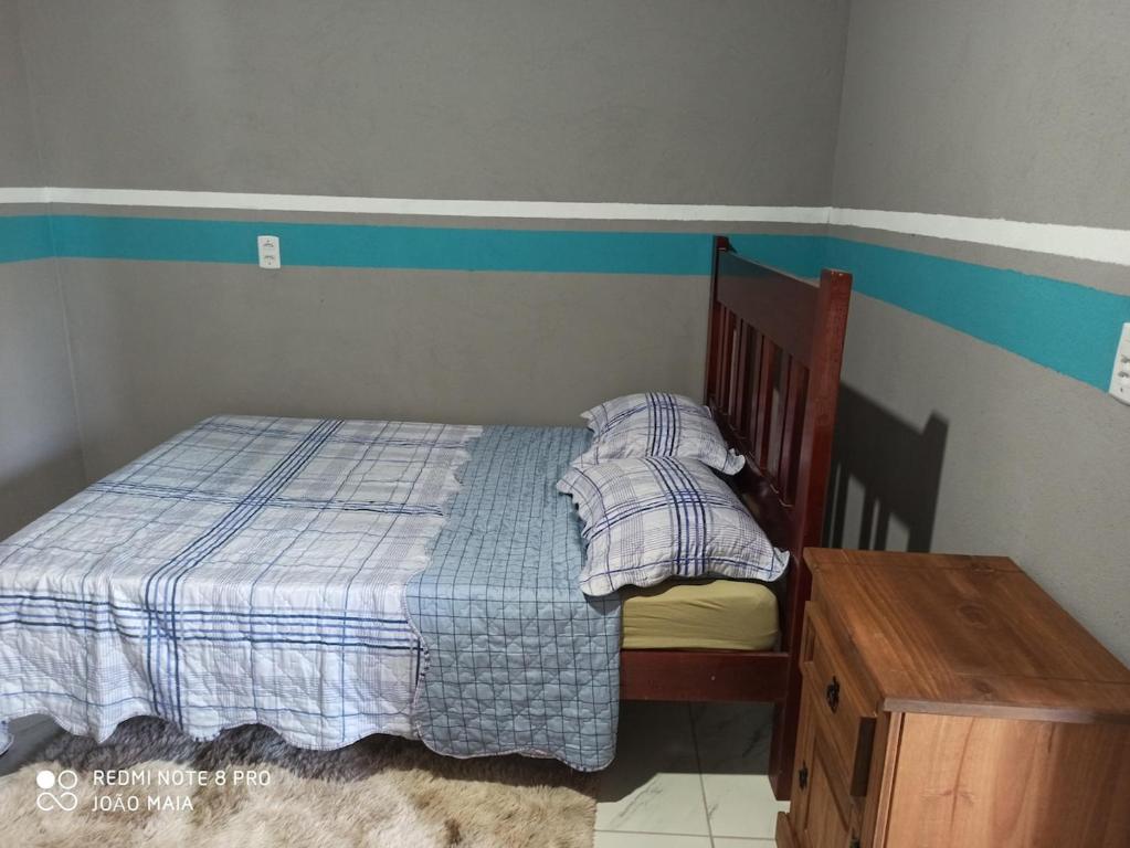 Postel nebo postele na pokoji v ubytování Casa João Maia