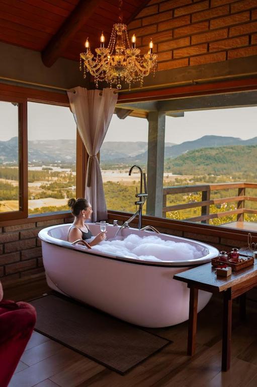 Chalé com vista para os canyons