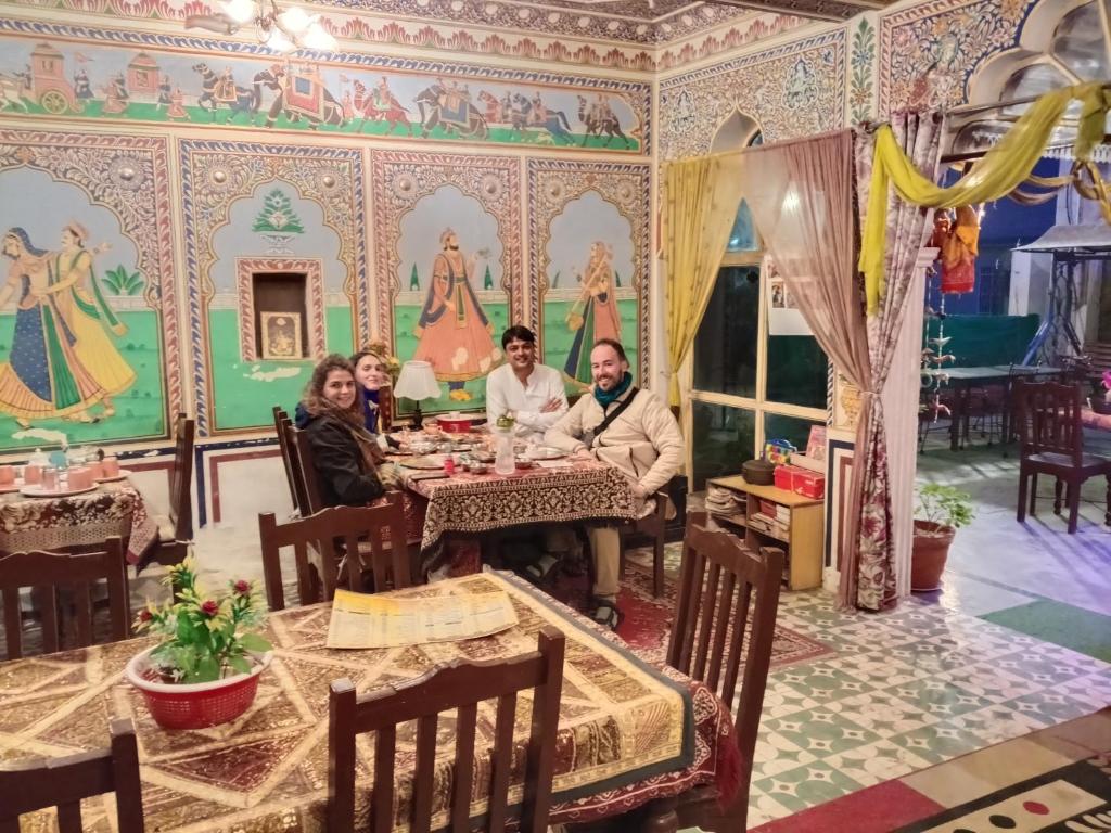 Restaurace v ubytování Hotel Shekhawati, A boutique stay
