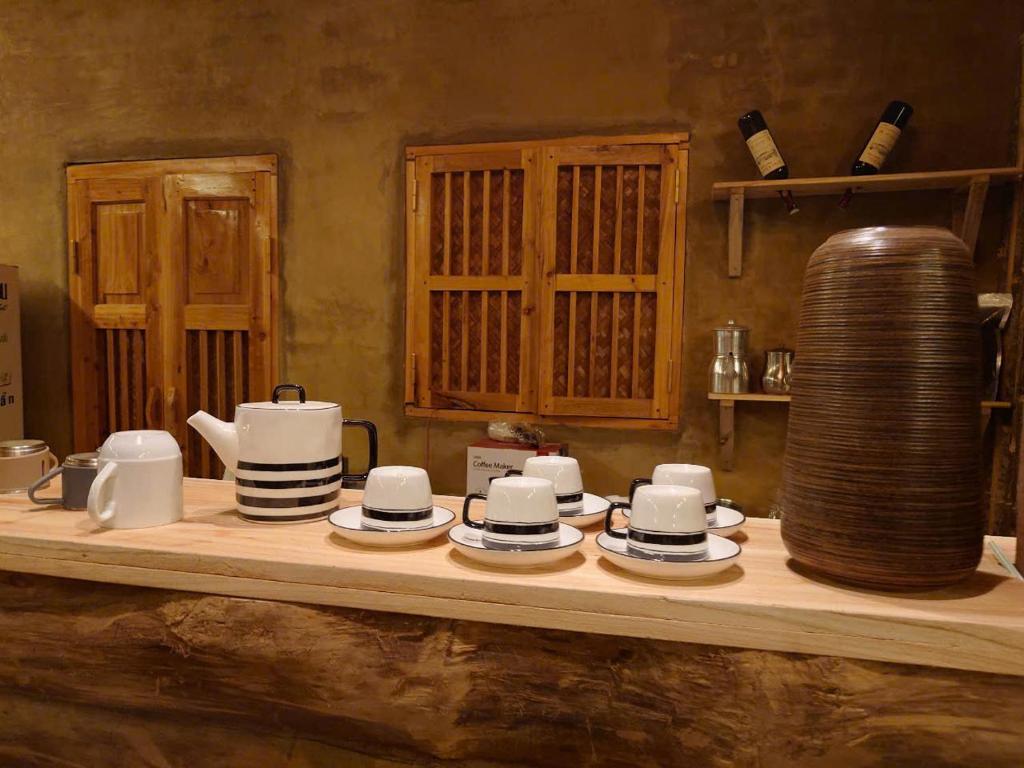 Tiện nghi pha trà/cà phê tại Ha Giang Ecolodge
