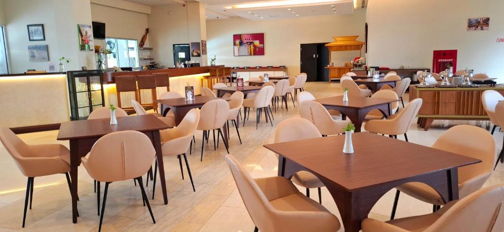 Posezení v ubytování BRITS HOTEL PANGKALAN BUN