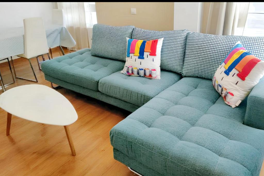Część wypoczynkowa w obiekcie Modern Apartment Málaga 80 m² + Balcony