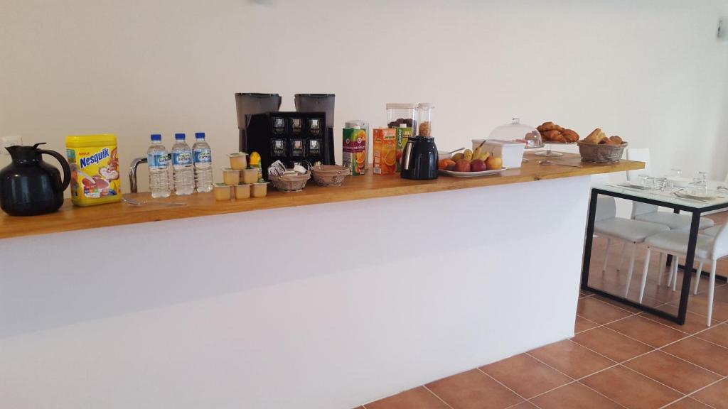 Kuchyň nebo kuchyňský kout v ubytování Hotel Morez