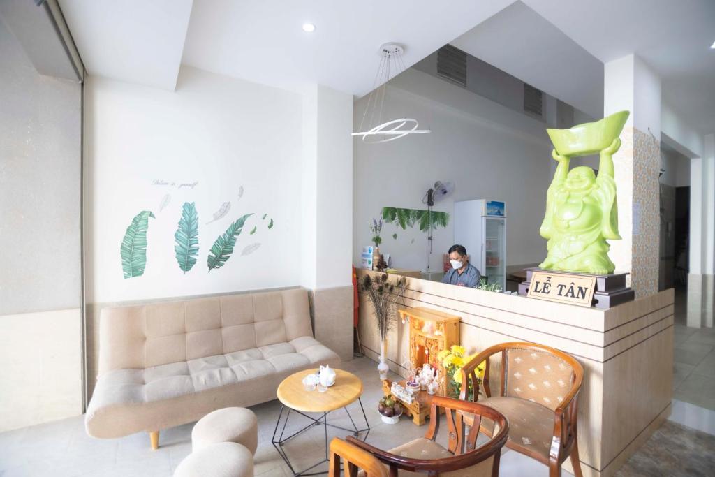 Posezení v ubytování Hoàng Bách Hotel Vũng Tàu