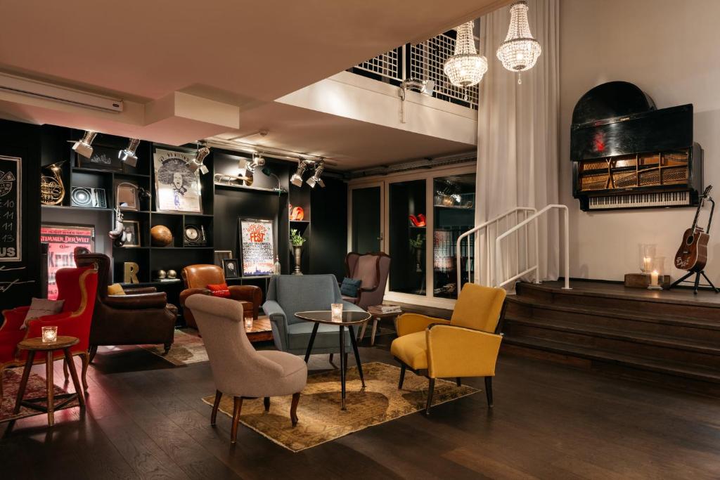 Posezení v ubytování Ruby Sofie Hotel Vienna