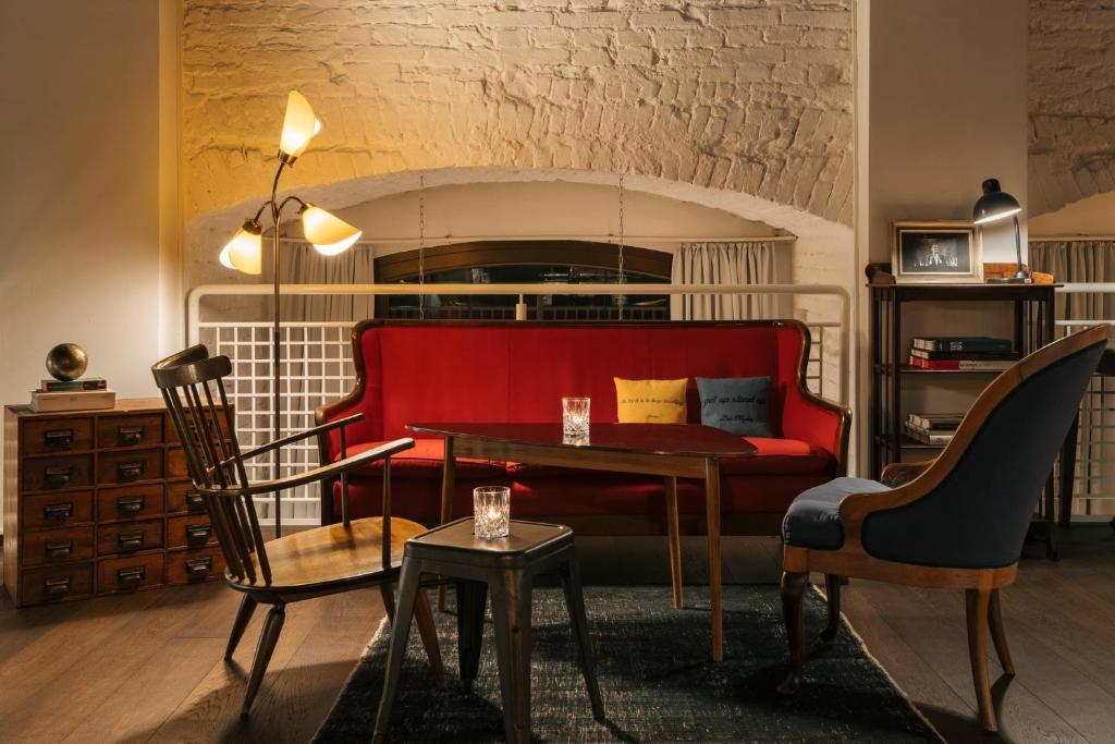 Posezení v ubytování Ruby Sofie Hotel Vienna