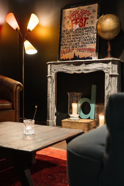 Posezení v ubytování Ruby Sofie Hotel Vienna