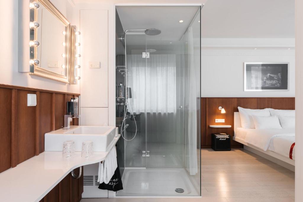 Koupelna v ubytování Ruby Sofie Hotel Vienna