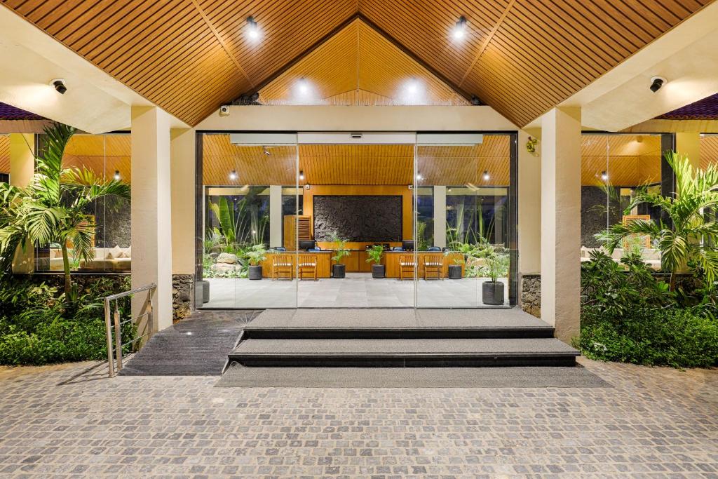 Posezení v ubytování Club Mahindra Pavagadh