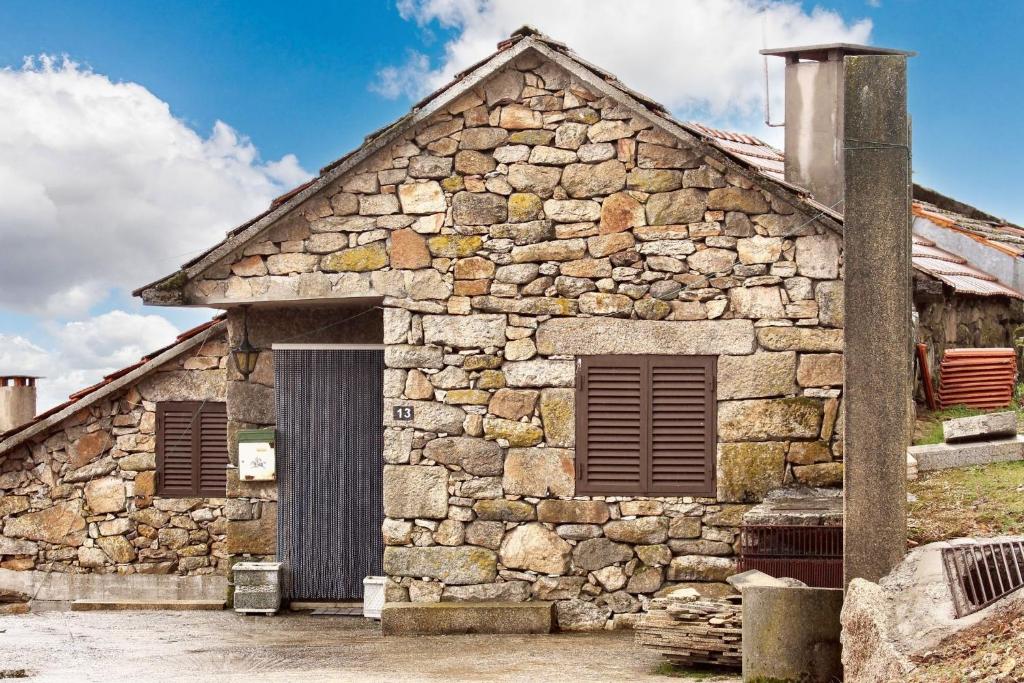 Bygningen som feriehuset ligger i