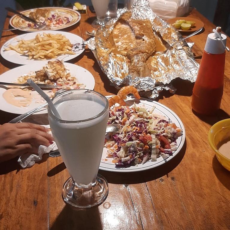 Jídlo v hotelu nebo okolí