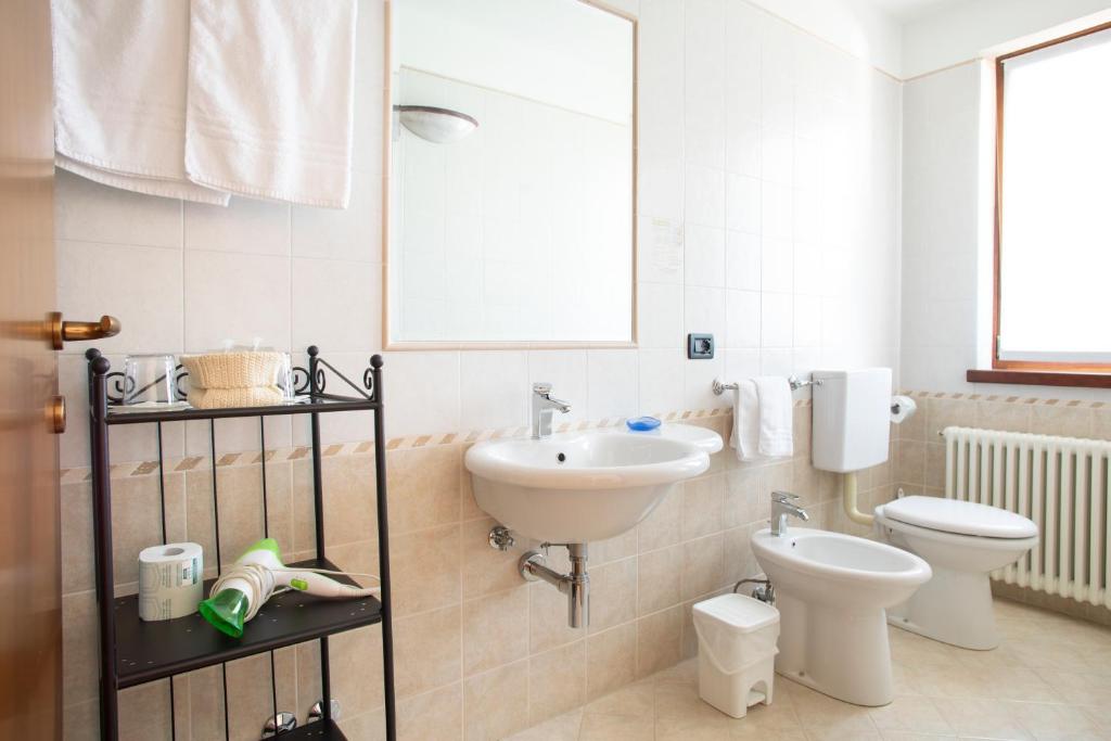 A bathroom at Agriturismo Tonutti