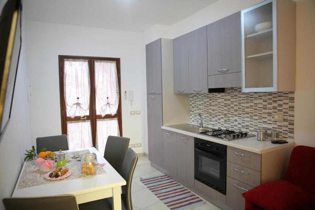 Kuchyň nebo kuchyňský kout v ubytování Bono Vacanze Villa San Marco Luxury Holidays Homes