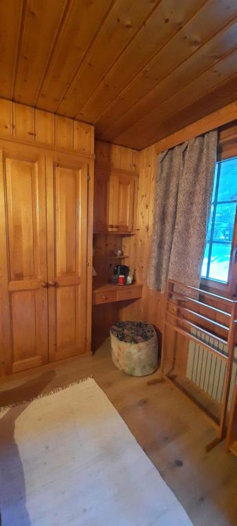Postel nebo postele na pokoji v ubytování BnB Claudy et Elizabeth Michellod-Dutheil