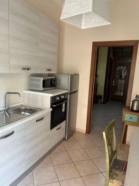 Kuchyň nebo kuchyňský kout v ubytování Specter Guesthouse