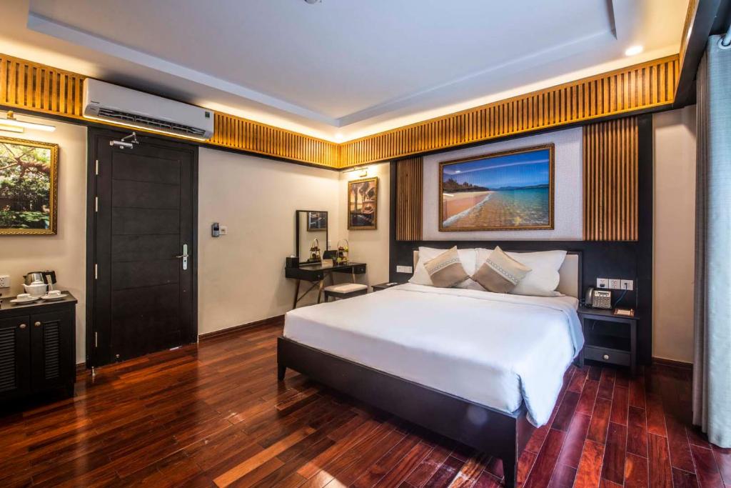 Bungalow Deluxe Có Giường Cỡ King Nhìn Ra Vườn