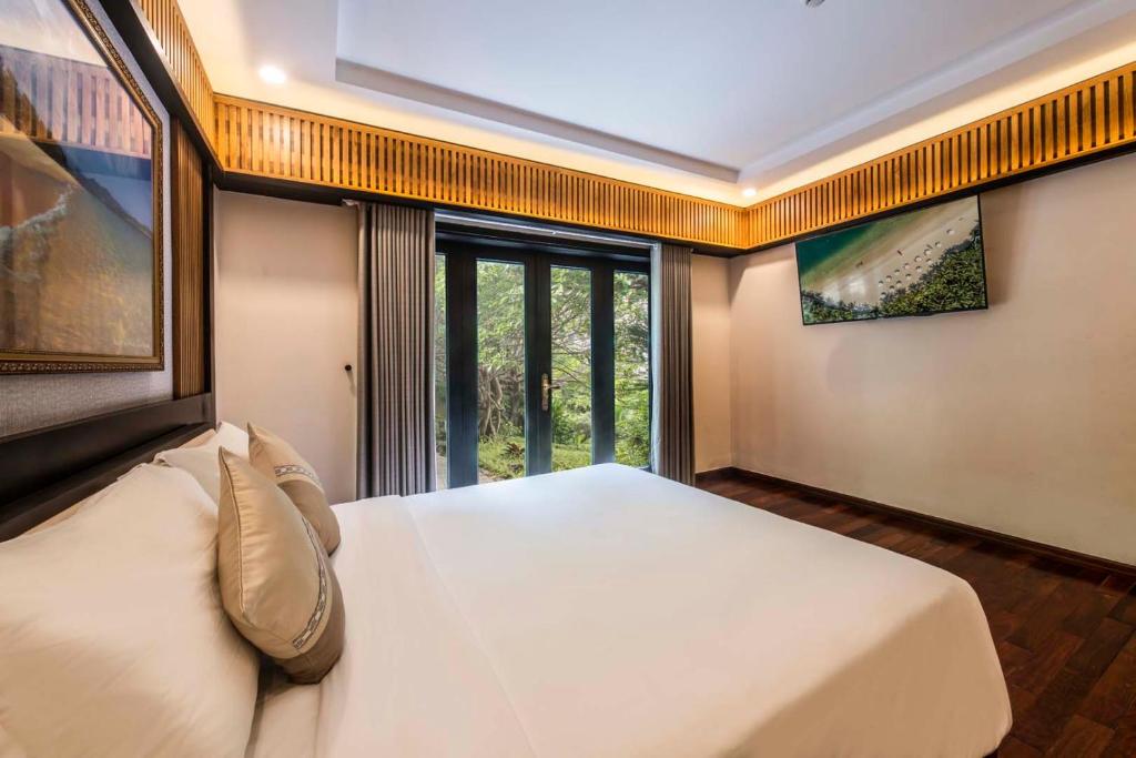 Bungalow Deluxe Có Giường Cỡ King Nhìn Ra Vườn