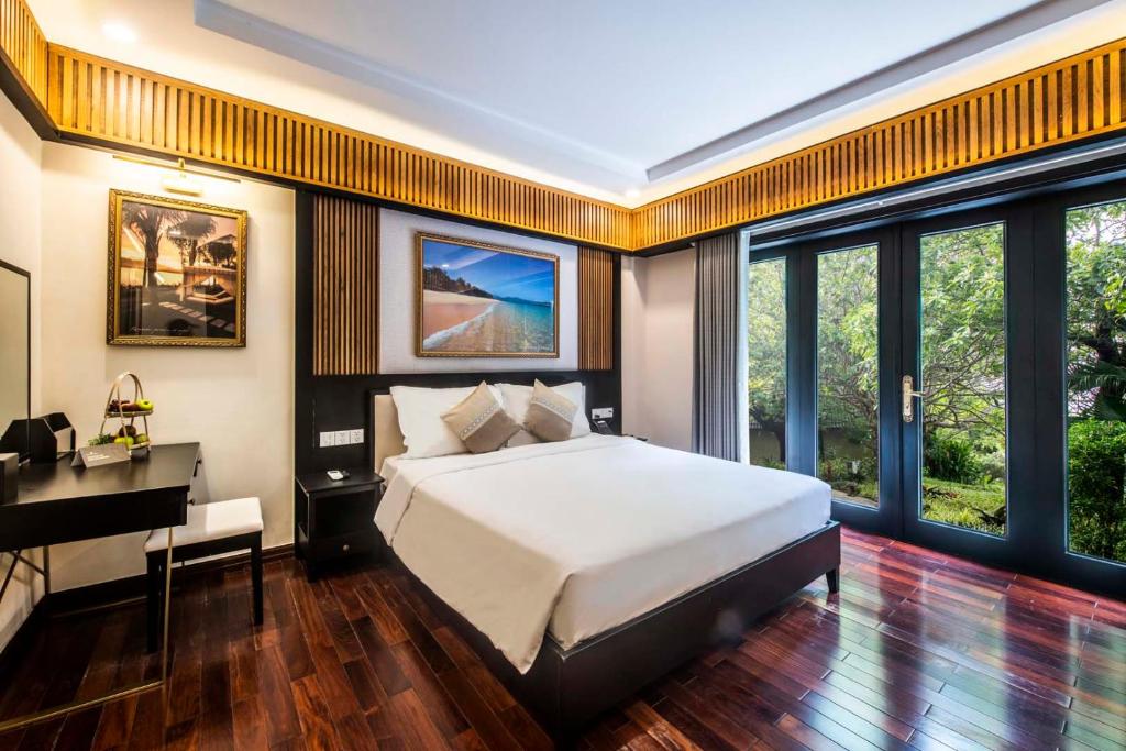 Bungalow Deluxe Có Giường Cỡ King Nhìn Ra Vườn