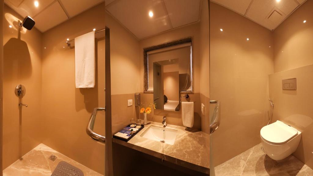 Koupelna v ubytování Morvee Hotels Durgapur