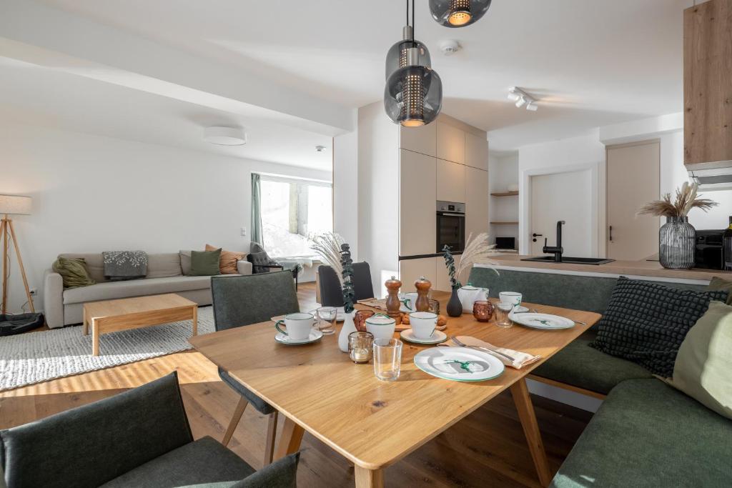Kuchyň nebo kuchyňský kout v ubytování Arton Lachtal - Apartments Steiermark