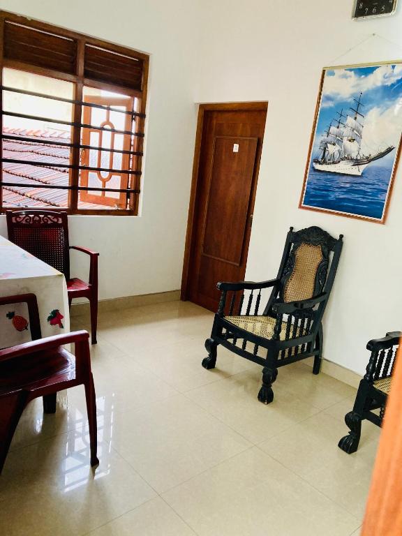 Posezení v ubytování Ameena Homestay