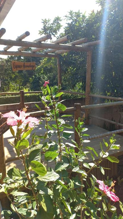 Zahrada ubytování Cantinho do Ipê Alto Caparaó MG