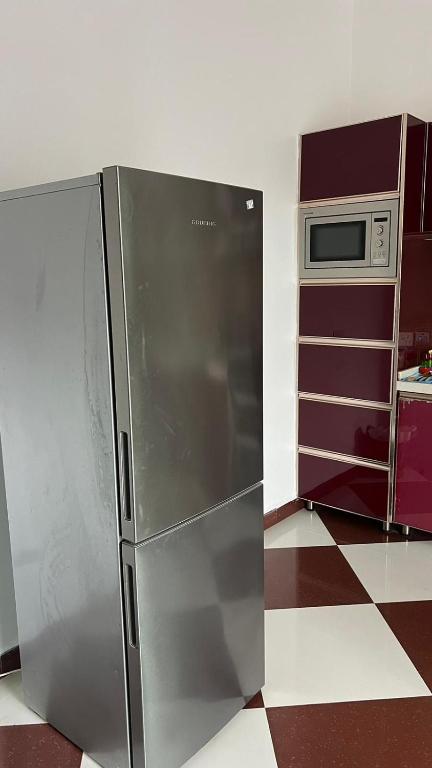 Kuchyň nebo kuchyňský kout v ubytování skyport villa