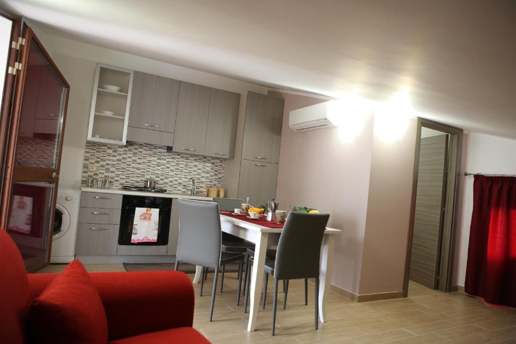 Kuchyň nebo kuchyňský kout v ubytování Bono Vacanze Villa San Marco Luxury Holidays Homes
