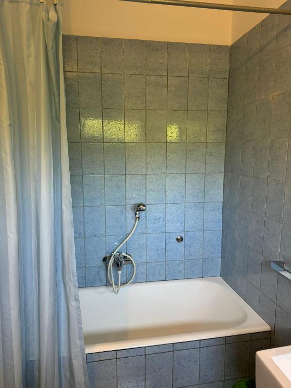Koupelna v ubytování Apartman Kucer