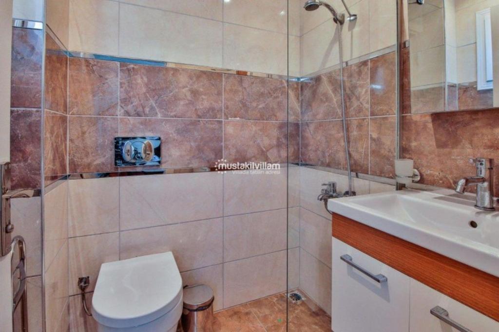 Koupelna v ubytování Villa Kubra Akbel Kas Antalya Turkey
