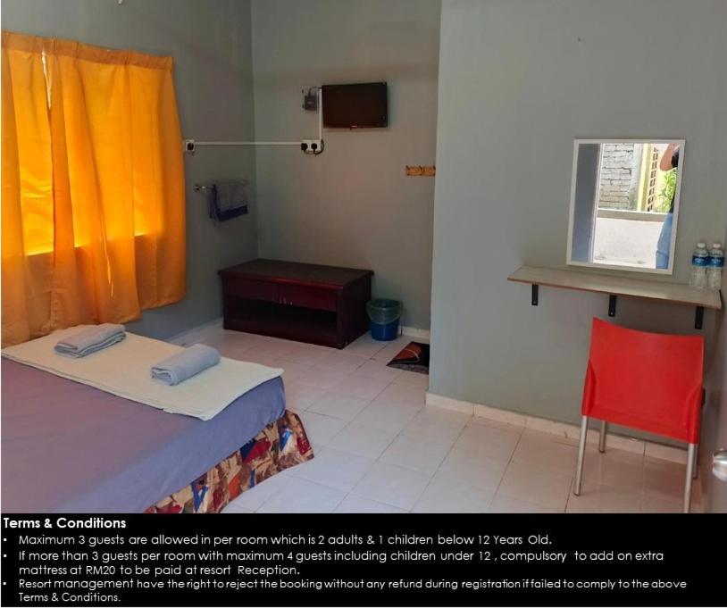 Postel nebo postele na pokoji v ubytování Resort Iman D'Semungkis